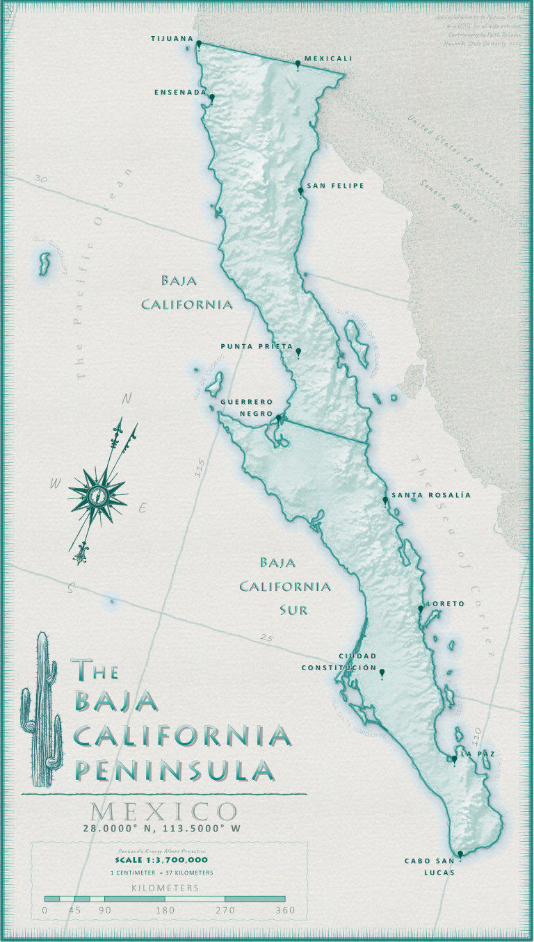 The Baja California Peninsula